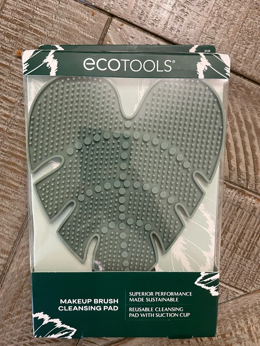 ecotools Brush Cleaning Pad — Dark Green